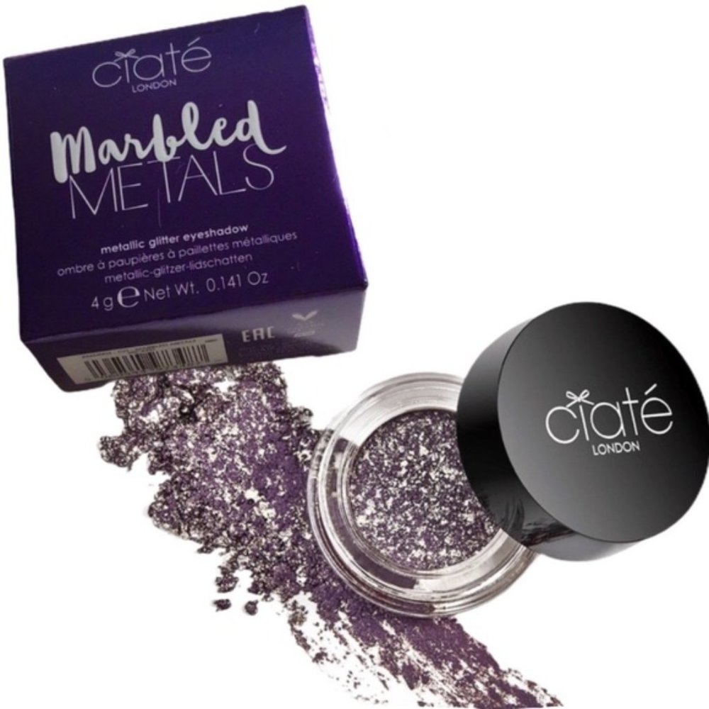 🪶Ciate London Metallic Glitter Eyeshadow in Purple